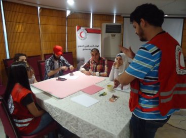 Training Course for Hygiene Promotion Teams in Damascus, Syria. Source: SARC (2016)